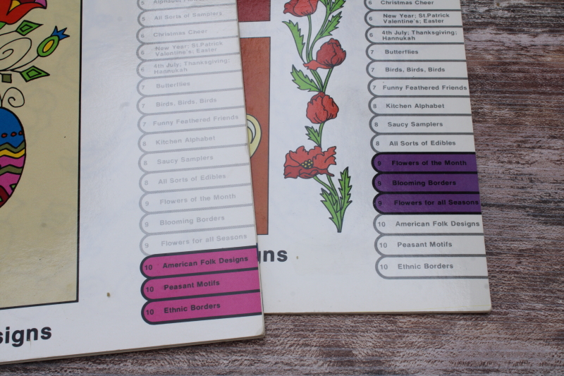 photo of 10 books set Keepsake iron on transfers, huge variety of vintage designs for embroidery or painting #8