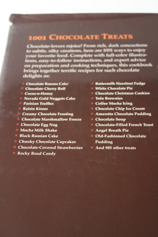 photo of 1001 chocolate recipes, big illustrated cookbook baking & desserts #2