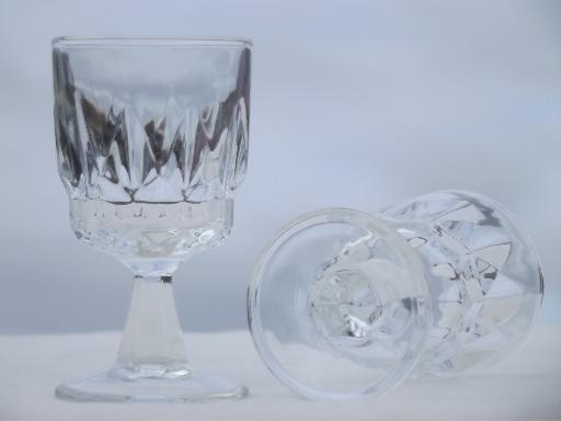 photo of 12 tiny glass goblets, sherry wine or cordial glasses, Lady Victoria? #3