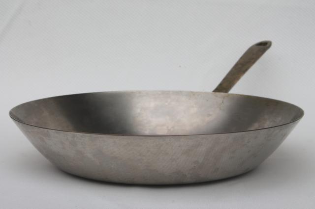 photo of 1801 Paul Revere ware saute pan, brass handle stainless steel cookware #5