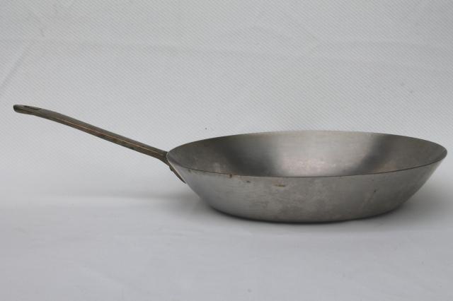 photo of 1801 Paul Revere ware saute pan, brass handle stainless steel cookware #6