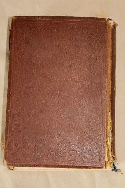 photo of 1870s antique book history genealogy maps Winnebago County Illinois, Rockford area #6