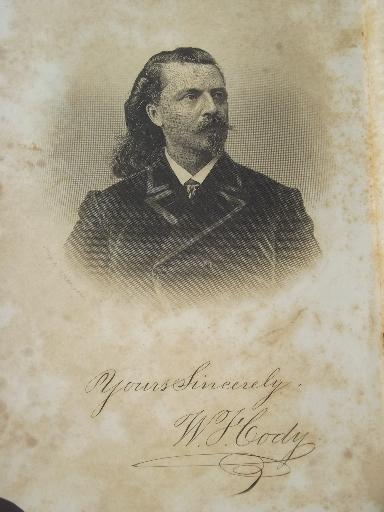 photo of 1870s autobiography of Buffalo Bill, wilderness hunter, scout & guide #3