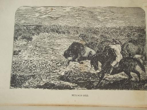 photo of 1870s autobiography of Buffalo Bill, wilderness hunter, scout & guide #6