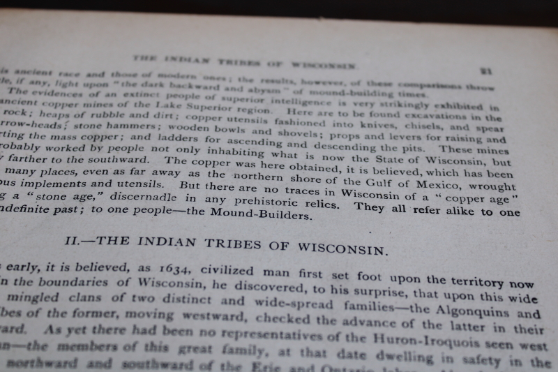 photo of 1880 book History of Columbia County Wisconsin early settlement & local historical people of the area  #3