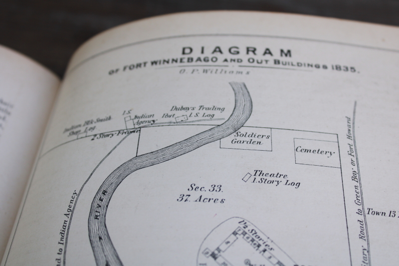 photo of 1880 book History of Columbia County Wisconsin early settlement & local historical people of the area  #4