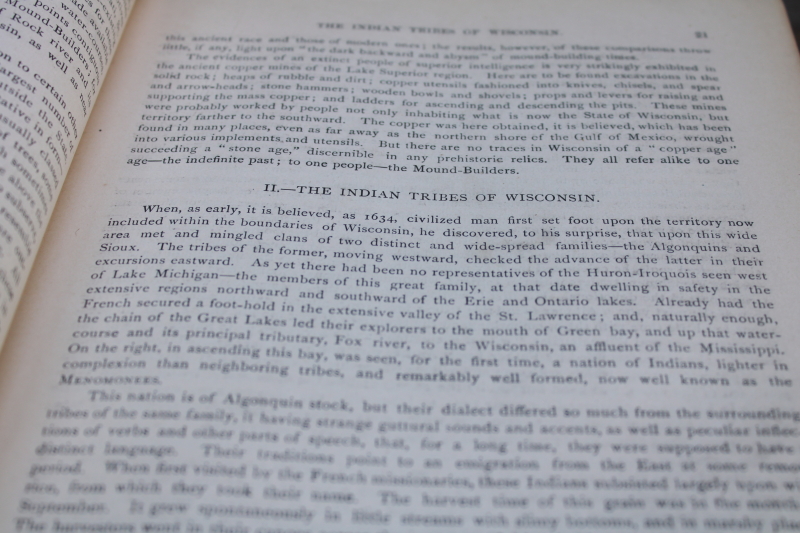 photo of 1880 book History of Dane County Wisconsin early settlement & local people of the Madison area  #11