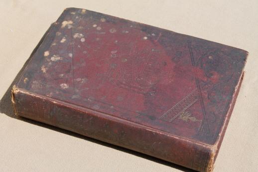 photo of 1880s The Housekeeper's Companion, antique book of receipt (recipes) & doctoring #2