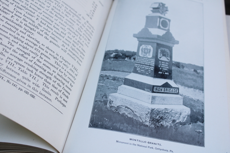 photo of 1896 Building & Ornamental Stones, 1901 Clays & Clay Industries of Wisconsin, antique books Wisconsin regional products  #5