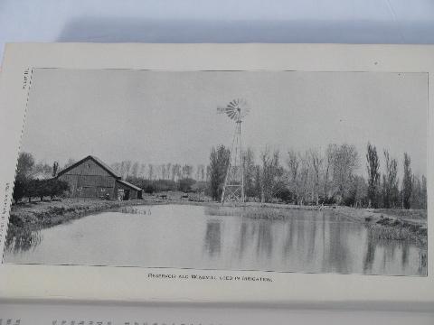 photo of 1896 vintage Dept. of Agriculture USDA farming yearbook #3