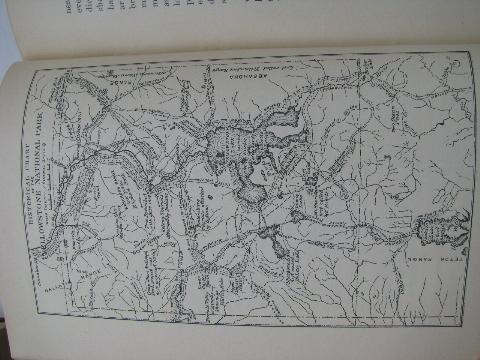photo of 1900 Yellowstone National Park guide maps/illustrations #3