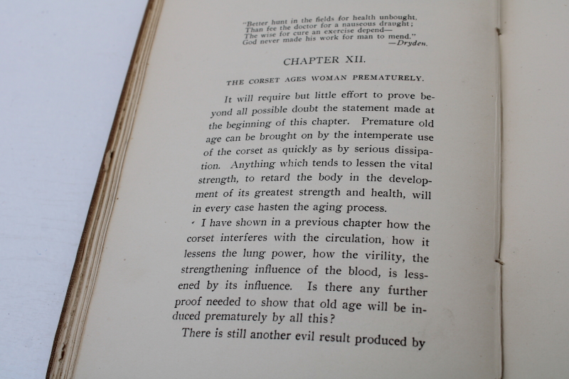 photo of 1901 vintage Physical Culture of Woman, antique book exercises health natural female beauty & strength  #4