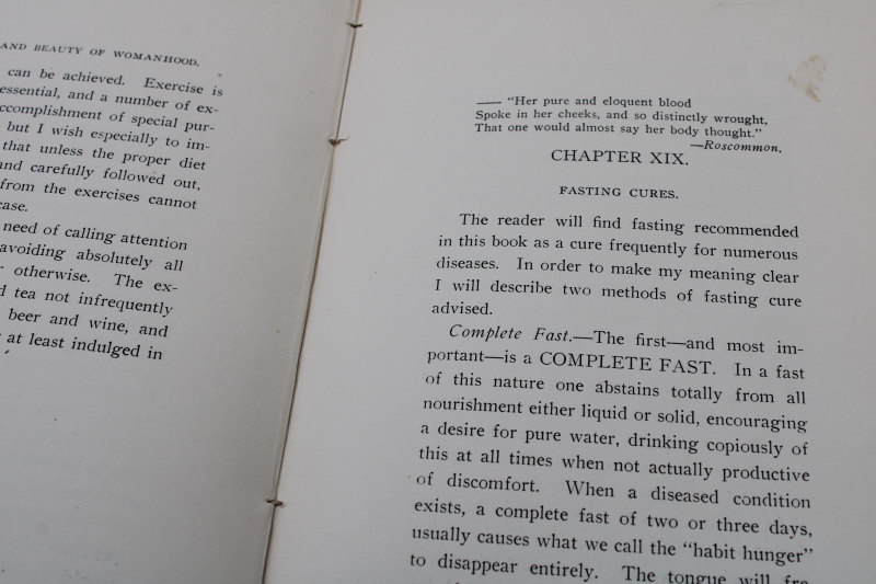 photo of 1901 vintage Physical Culture of Woman, antique book exercises health natural female beauty & strength  #5