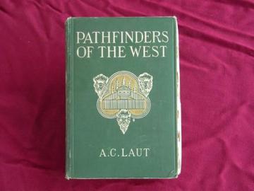 catalog photo of 1904 Pathfinders of the West, American frontiersmen Lewis and Clark etc.