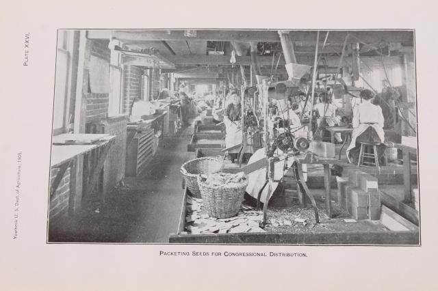 photo of 1905 US Department of Agriculture yearbook, antique vintage USDA farm year book #10