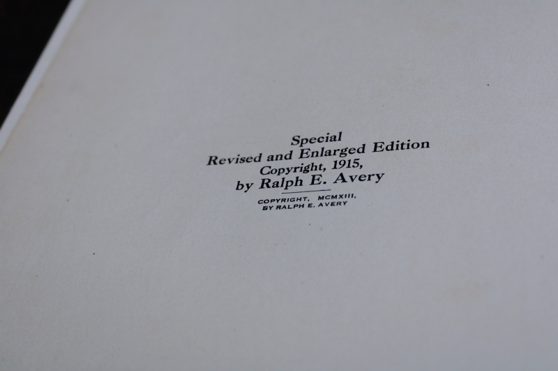 photo of 1915 antique book photos & story of the Panama Canal, embossed gold & green cloth cover #4