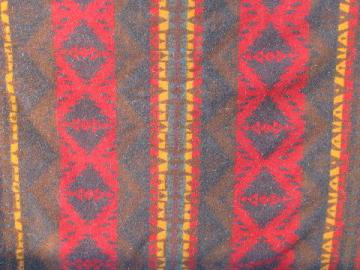 catalog photo of 1920s vintage Pendleton label wool indian camp blanket, soft & thick