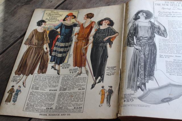 photo of 1920s vintage Sears catalog, big book illustrated engravings farm, family, home #12