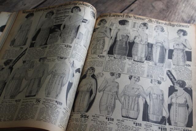 photo of 1920s vintage Sears catalog, big book illustrated engravings farm, family, home #13