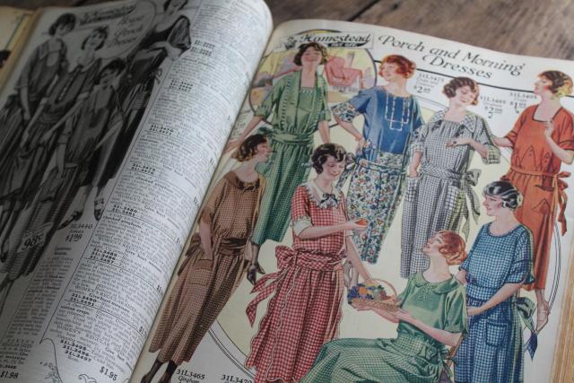 photo of 1920s vintage Sears catalog, big book illustrated engravings farm, family, home #16