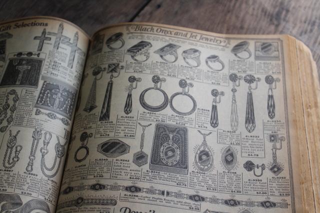 photo of 1920s vintage Sears catalog, big book illustrated engravings farm, family, home #31