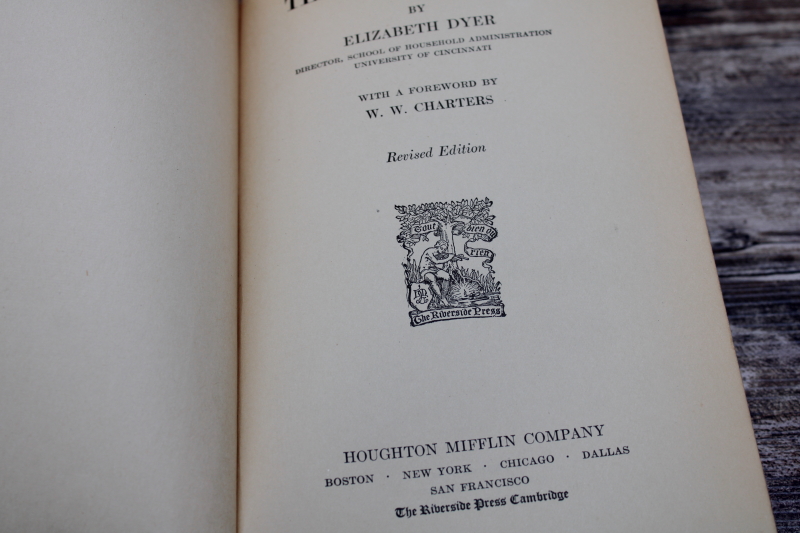 photo of 1920s vintage book of fabric types, Textile Fabrics names of cotton wool silk rayon linen weaves #3