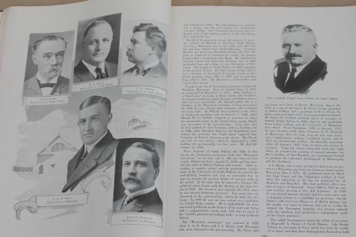 photo of 1925 Norse American Centennial album Norwegian settlement & genealogy #6