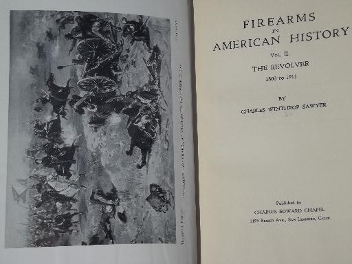 photo of 1930s book from Firearms in American History, the Revolver 1800-1911  #2