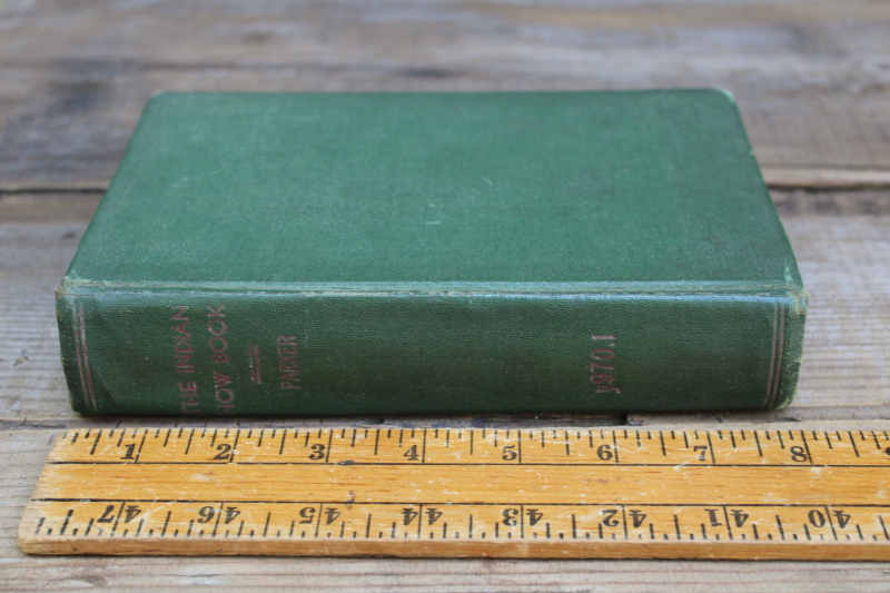 photo of 1930s edition The Indian How Book, traditional crafts, tool making, outdoor life skills  #1