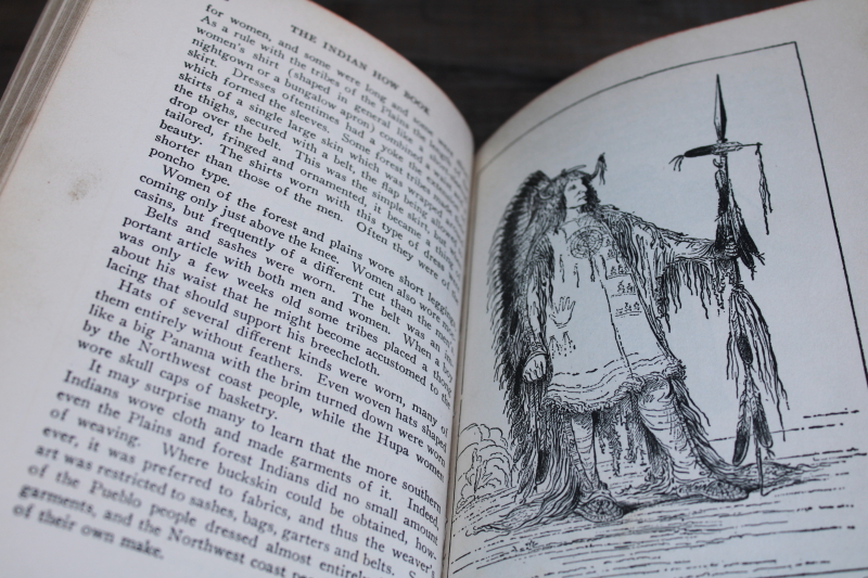 photo of 1930s edition The Indian How Book, traditional crafts, tool making, outdoor life skills  #5