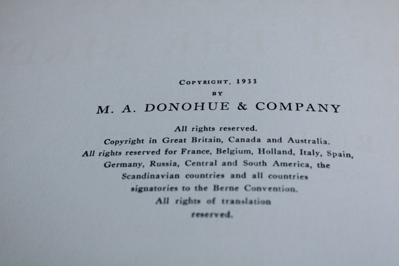 photo of 1930s vintage book 10 x 12 bird prints, Walter Alois Weber art illustrations Traveling With The Birds  #5