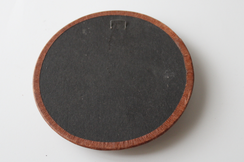 photo of 1930s vintage bubble dome glass print miniature cottage garden picture, cottagecore wall art #4