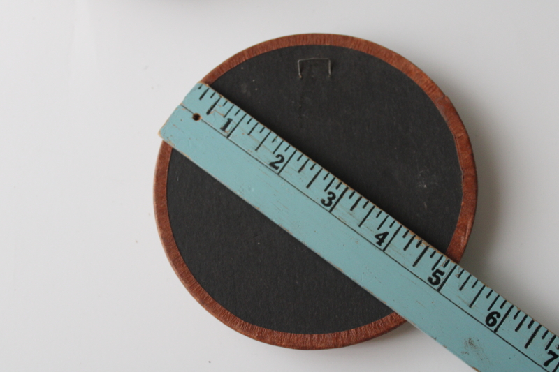 photo of 1930s vintage bubble dome glass print miniature cottage garden picture, cottagecore wall art #5