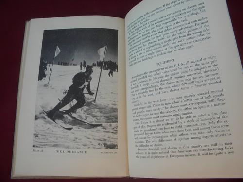 photo of 1930s vintage guide book on cross country & downhill skiing w/photos #2