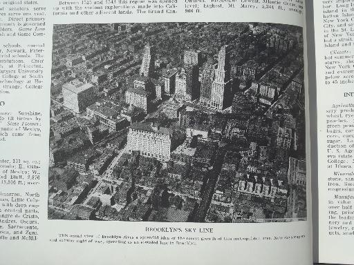 photo of 1930s vintage international atlas, photos & 68 pages of world maps in color #7