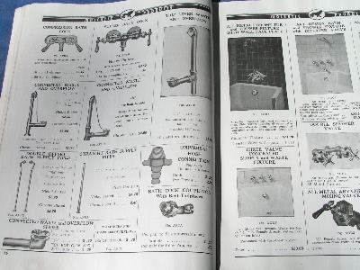 photo of 1930s wholesale hardware catalog with advertising graphics #3