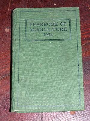 photo of 1934 yearbook us dept. of agriculture #1