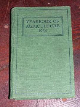 catalog photo of 1934 yearbook us dept. of agriculture