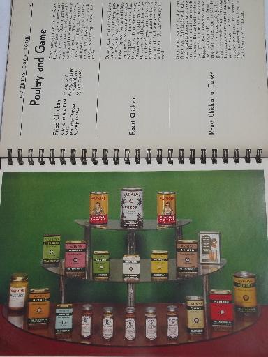 photo of 1938 Watkins Cook Book, depression vintage recipes, old advertising #6