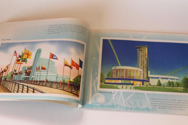 photo of 1939 1940 New York World's Fair paper ephemera, brochures, Futurama booklet etc. #5