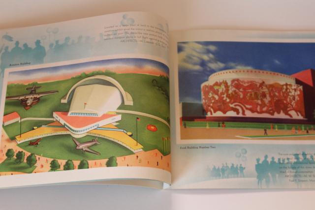 photo of 1939 1940 New York World's Fair paper ephemera, brochures, Futurama booklet etc. #6