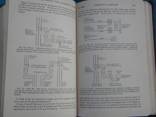 photo of 1940 Abbott electrician technical handbook 1940 electrical code #5