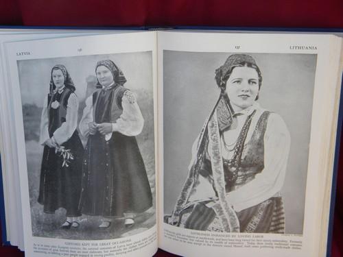 photo of 1940s Peoples of the World, WWII vintage illustrated anthropology book #2