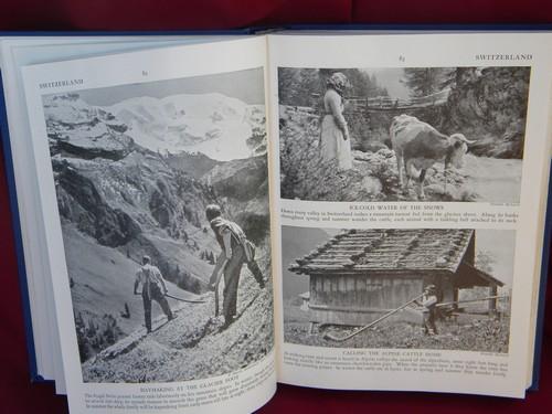 photo of 1940s Peoples of the World, WWII vintage illustrated anthropology book #3