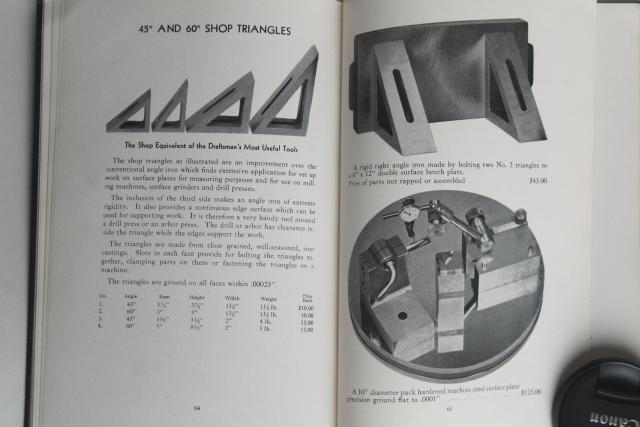 photo of 1940s vintage Van Keuren industrial catalog, machinist's precision measuring tools #5