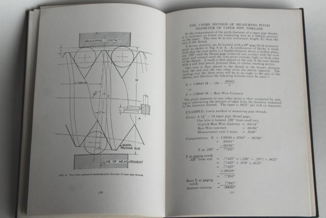 photo of 1940s vintage Van Keuren industrial catalog, machinist's precision measuring tools #6