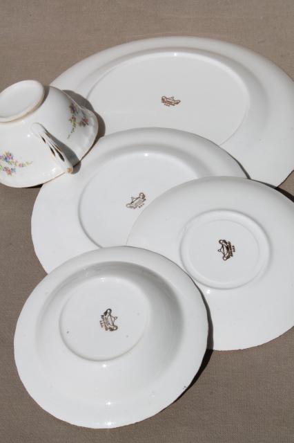 1940's dinnerware best sale