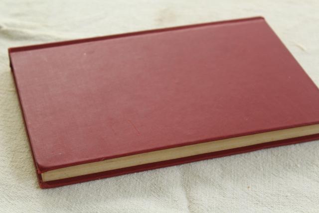 photo of 1940s vintage illustrated gardening book, flower bulbs colored garden photo plates #8