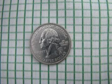 catalog photo of 1940s vintage jadite green / white checked cotton fabric, for towels or quilting