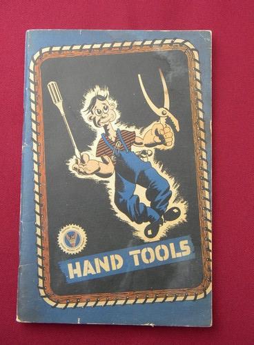 photo of 1943 WWII vintage GM booklet using hand tools Armed Forces training #1